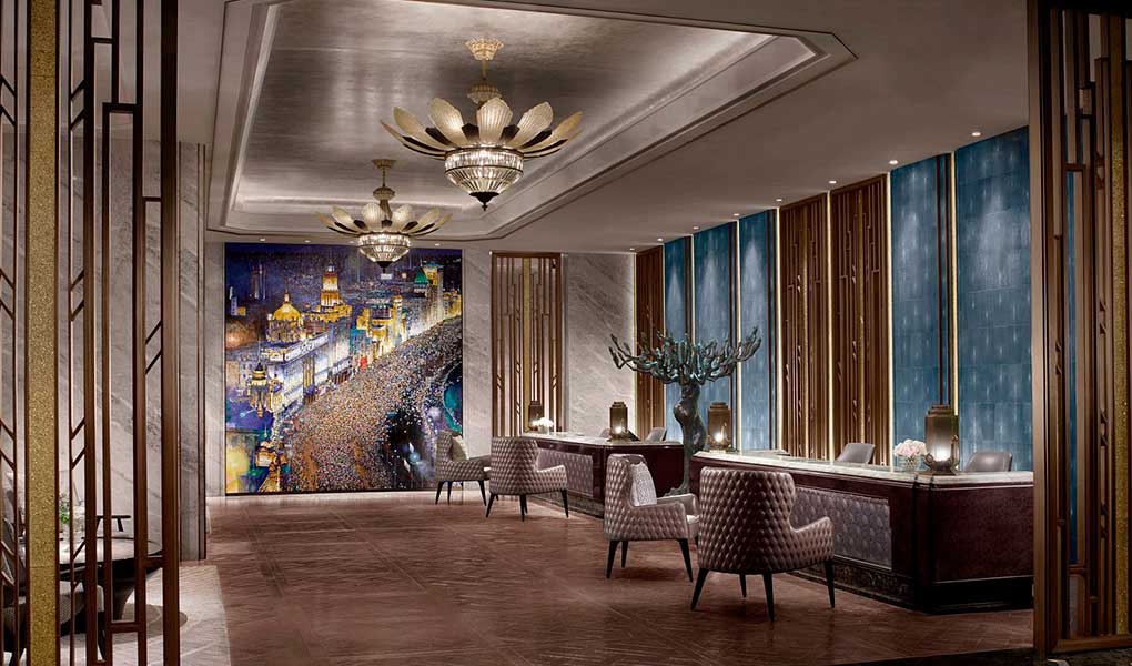 The St. Regis on the Bund lobby y lounge