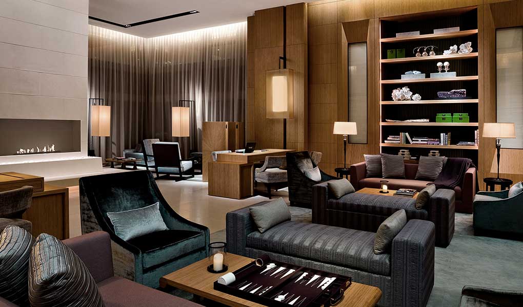 Zonas comunes del hotel en Hong Kong