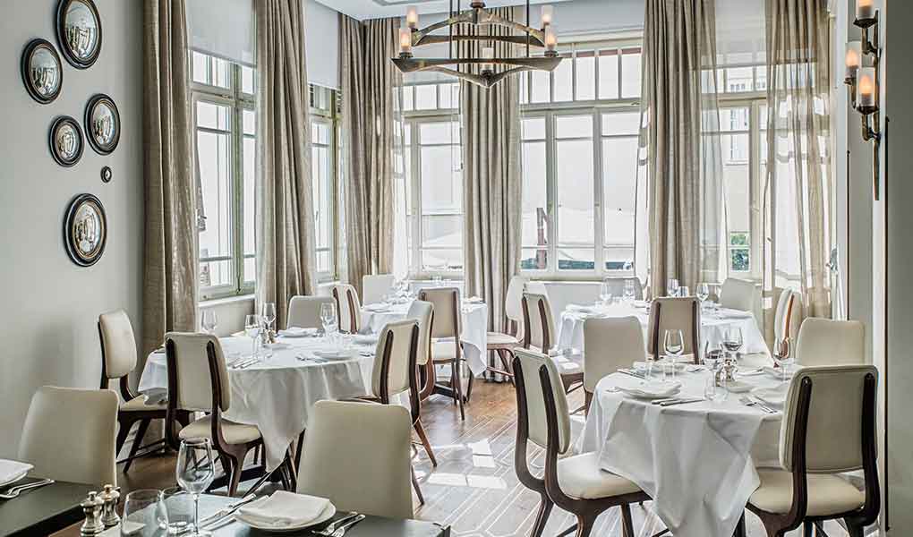 Restaurante de lujo en Israel en Tel Aviv dentro del hotel The Norman