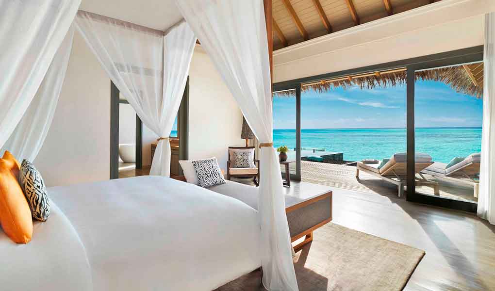 Beach villa del hotel Vakkaru Maldives