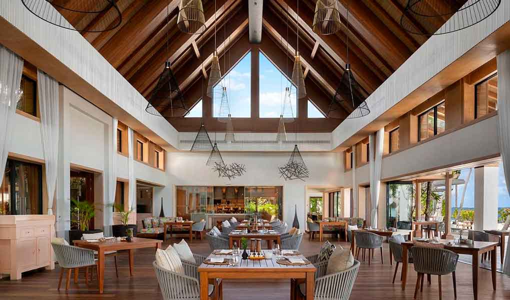 Waldorf Astoria Maldives Ithaafushi restaurante