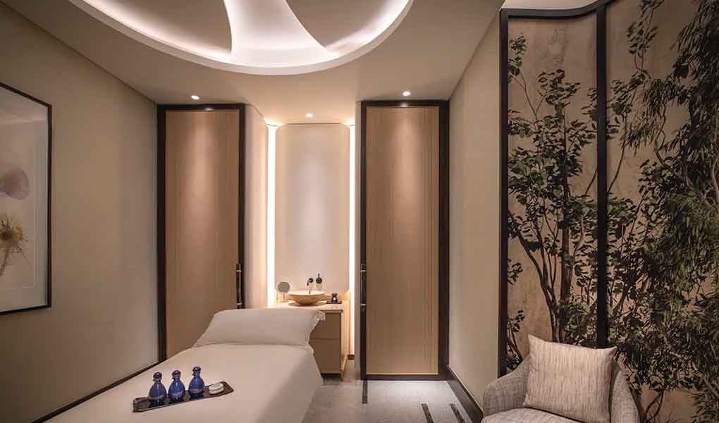 Cabinas del SPA iluminación especial