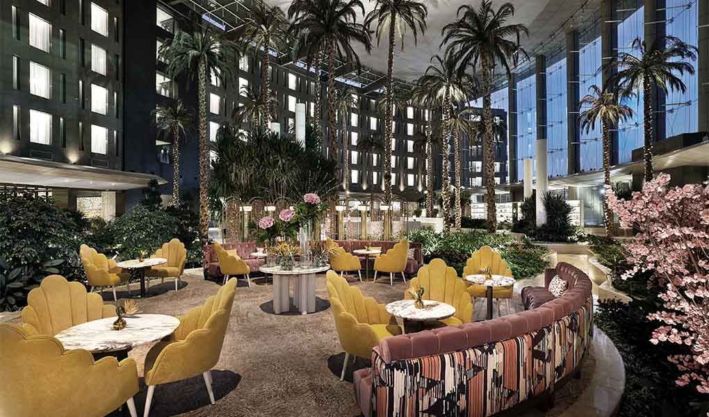 Zonas comunes del hotel The Waldorf Astoria Cairo Heliopolis Egipto
