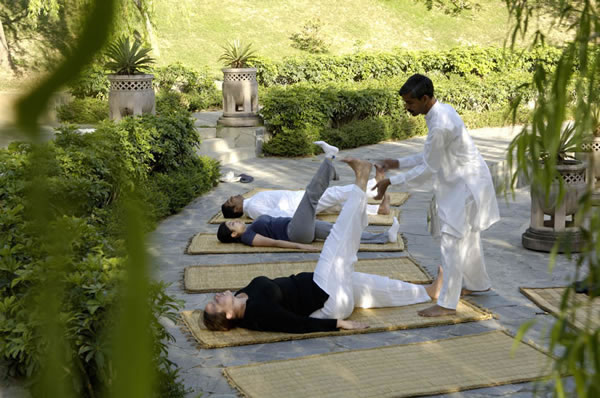 Clases de yoga al aire libre