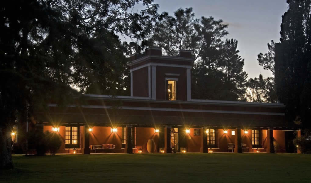 Paisaje por la noche La Bamba de Areco