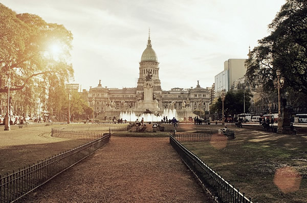 Congreso de Buenos Aires y su plaza