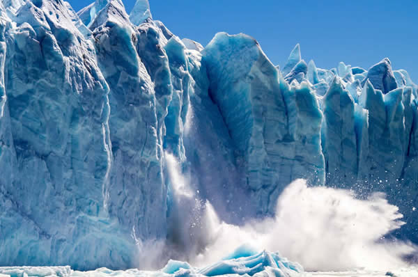 Paredes del glaciar Perito Moreno