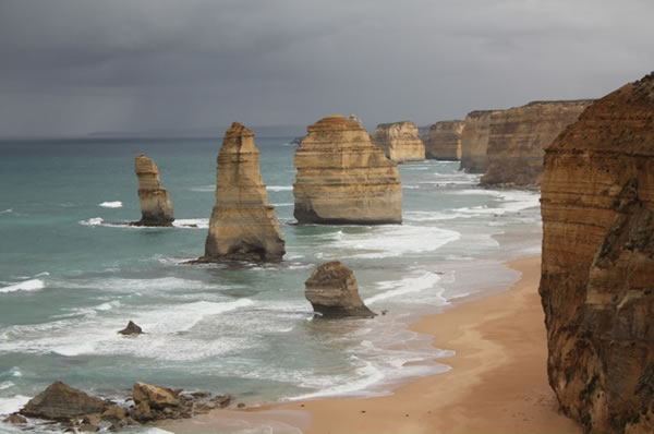 El mar y los acantilados en Melbourne the 12 Apostles