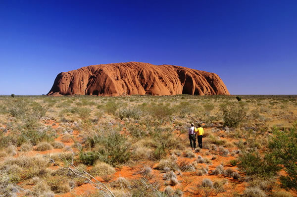 Monolito en Uluru Ayers Rock Australia