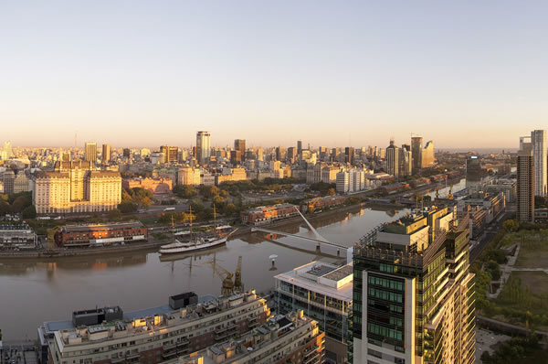 Buenos Aires hotel Alvear Icon vistas a Puerto Madero