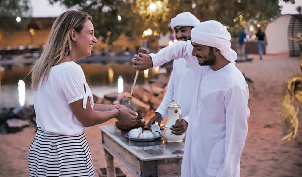 Campamento desierto Dubai