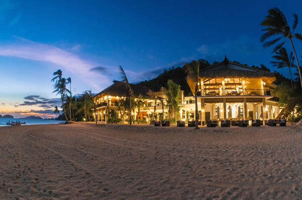 Restaurante El Nido Resorts Pangulasian Island