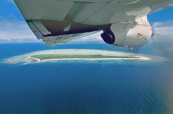 Amanpulo Pamalican Island vuelo