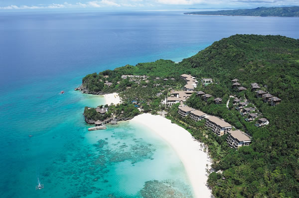 Playas y mar de Filipinas Boracay