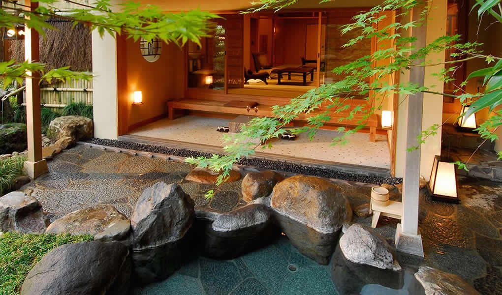 Gora Kadan. Gora Kadan Ryokan en Hakone Japón