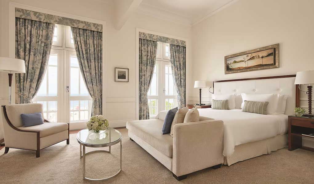 Habitación de lujo del hotel Belmond Copacabana Palace
