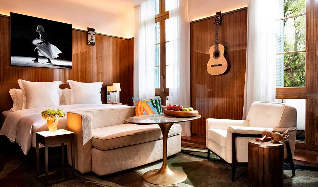 Restaurante el hotel Rosewood Sao Paulo en Brasil