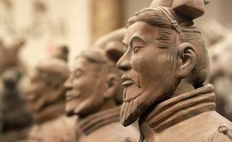 Guerreros de Terracota en viaje de lujo a China