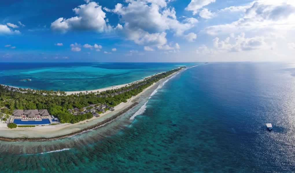 hotel Atmosphere Kanifushi Maldivas vistas Isla