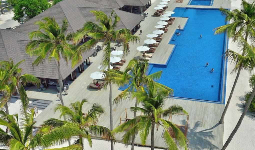 Zonas comunes del hotel Atmosphere Kanifushi