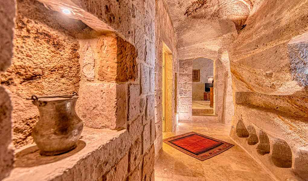 Interior del SPA de lujo en el hotel Museum Hotel Cappadocia
