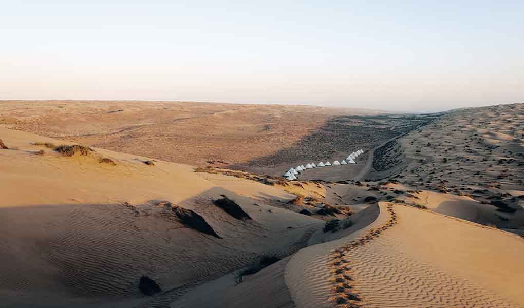 Desierto de Omán Magic Camps Wahiba campamento de lujo en Omán