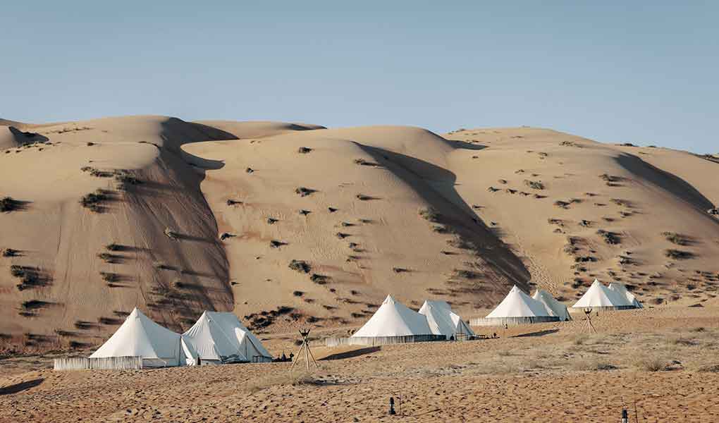 Experiencia en el desierto Magic Camp Wahiba Sands
