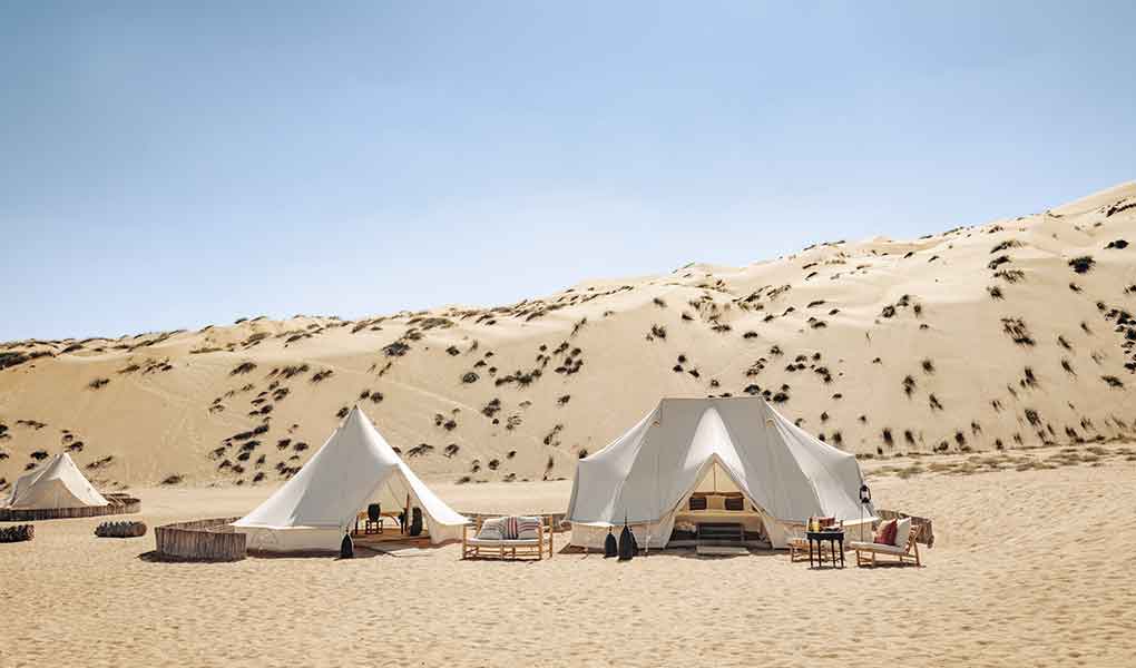 Tienda de campaña Magic Camps Wahiba Sands
