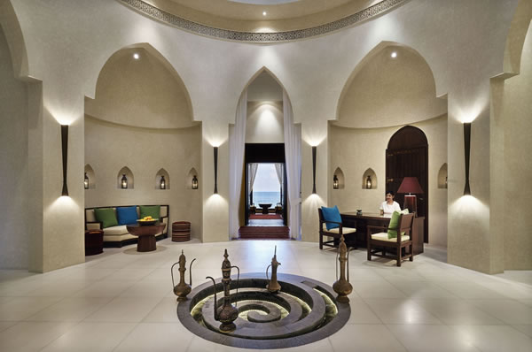 Interior Spa Omán Al Bustan Palace Muscat Spa Six Senses