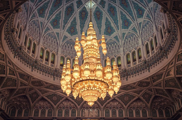 Detalles Gran Mezquita del Sultán Qaboos