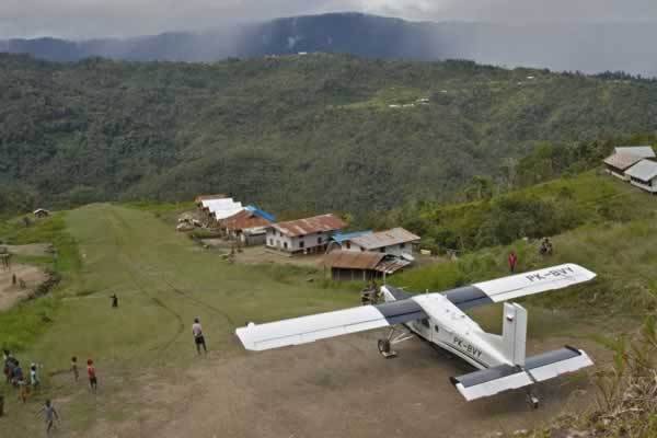 Vuelo hacia Tari Valley