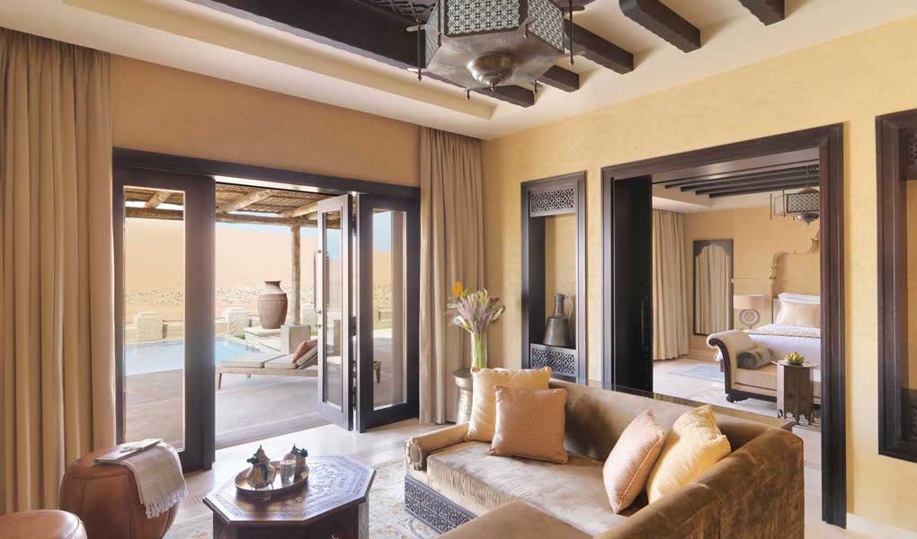 Villa privada desierto Abu Dhabi Qasr Al Sarab Desert Resort
