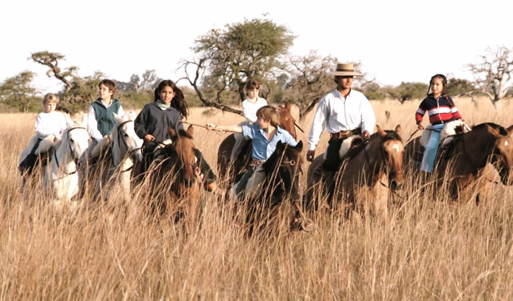 Excursión paseos a caballo en el Rincón del Socorro