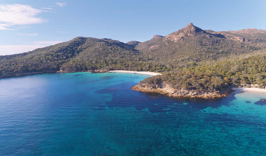 Playa de Australia costa hotel lujo Saffire Freycinet Luxury Lodges Australia