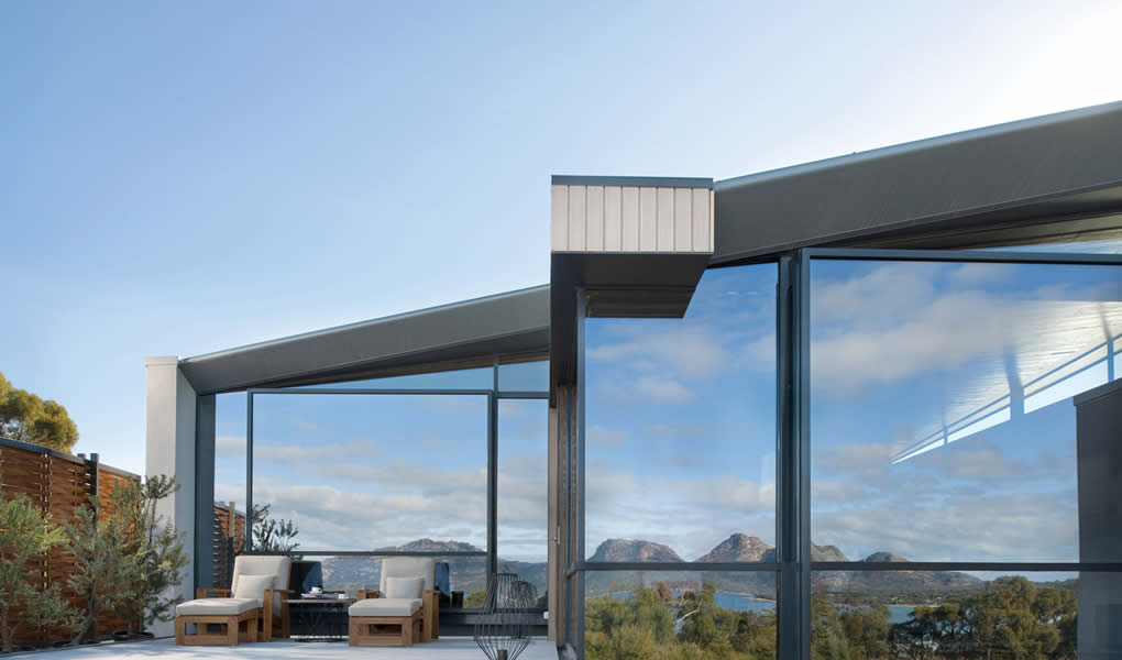 Vistas exterior cristales reflejo Luxury Lodges of Australia