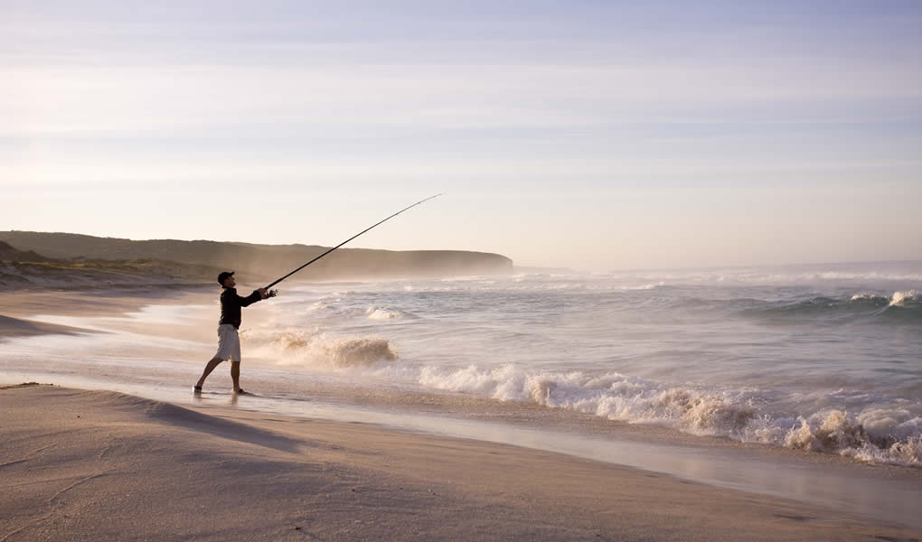 Pesca en Kangaroo Island Southern Ocean Lodge