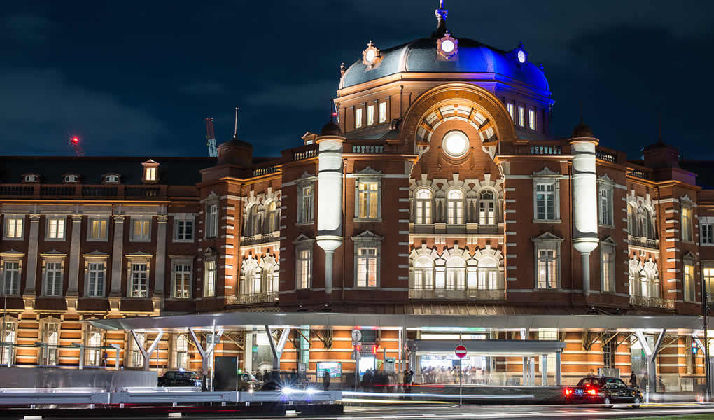 The Tokyo Station Hotel. Hotel lujo Tokio Japón