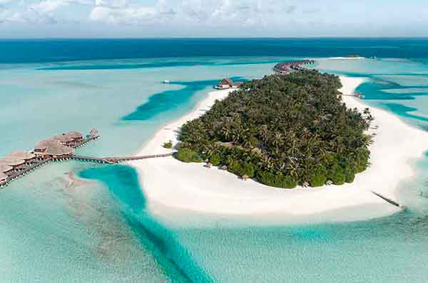 Isla hotel  Anantara Dhigu en Maldivas