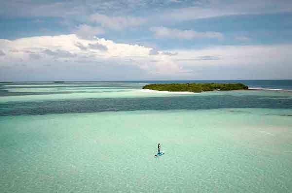 Deportes acuáticos hotel Six Senses Kanuhura