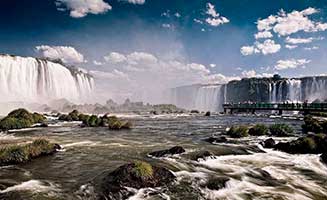 Cataratas del Iguazú en Brasil